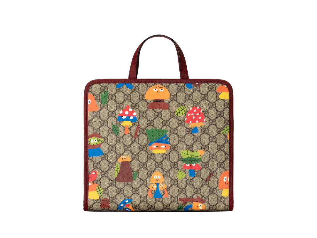 Gucci Gucci Tote Bag Woodland Print