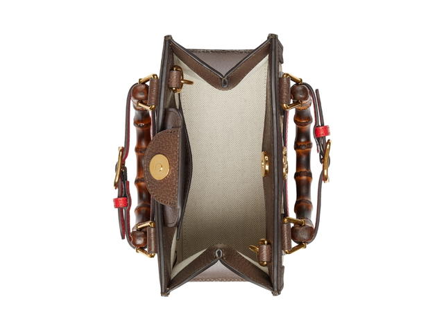Gucci Gucci Diana Mini Tote Bag Bamboo - view 2