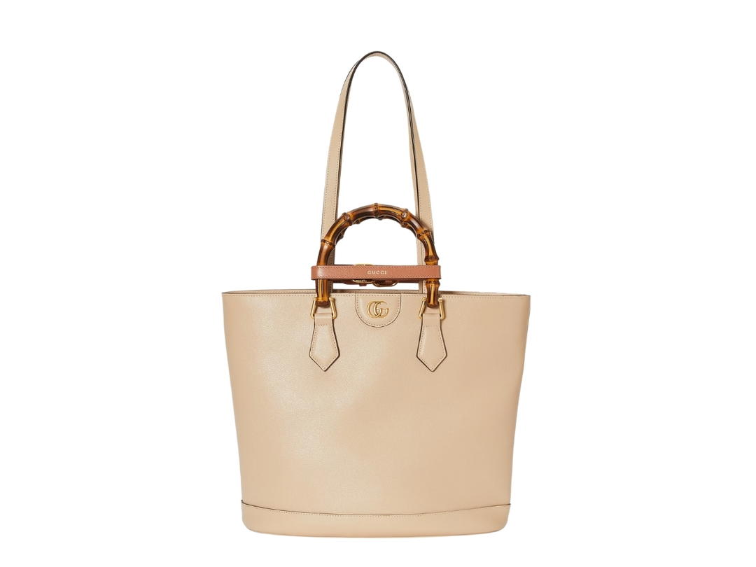 Gucci Gucci Diana Medium Tote Bag Bamboo
