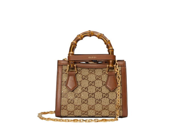 Gucci Gucci Diana Mini Tote Bag Bamboo - view 2