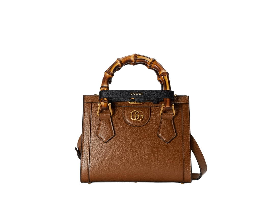 Gucci Gucci Diana Mini Tote Bag Bamboo