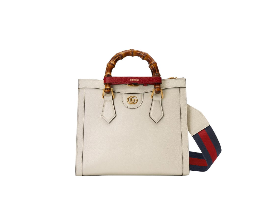 Gucci Gucci Diana Small Tote Bag Bamboo