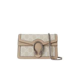 Gucci Dionysus GG Super Mini Bag Beige White