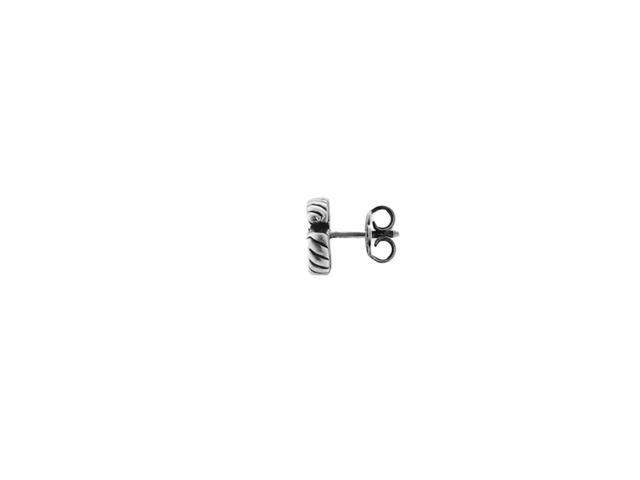 Gucci Gucci Double G Earrings Sterling Silver With Aged Finish - view 2