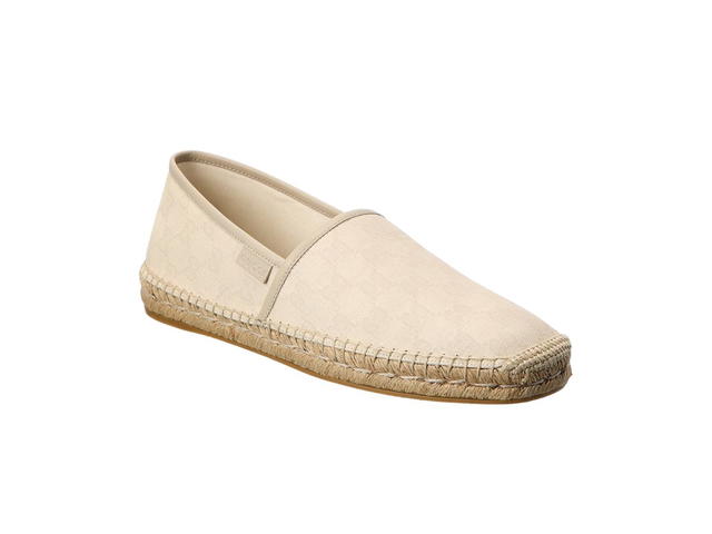 Gucci Gucci Espadrille In White GG Supreme Canvas - view 2