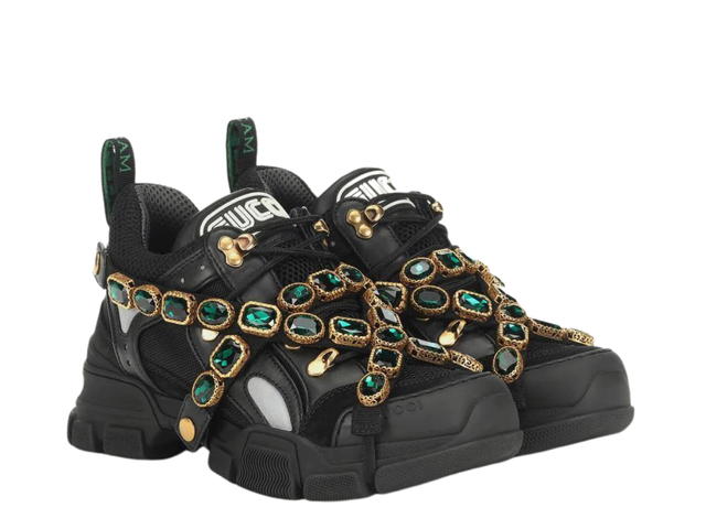 Gucci Gucci Flashtrek Crystals Black (W) - view 3
