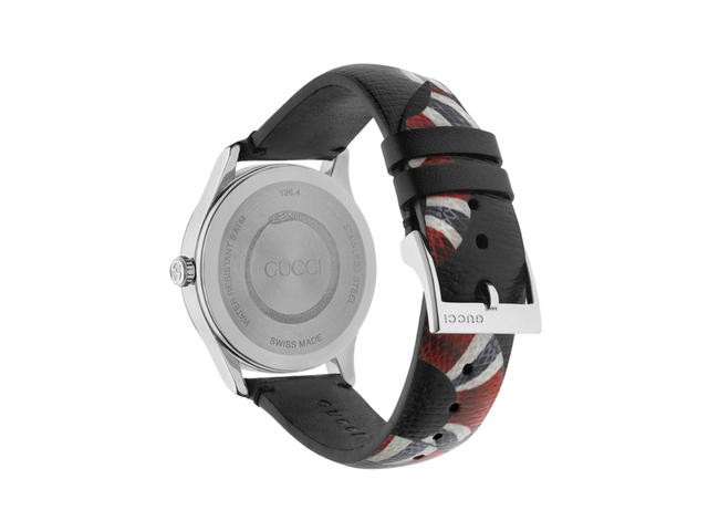 Gucci Gucci G-Timeless Le Marche Des Merveilles Snake Watch With Silver Tone - view 2
