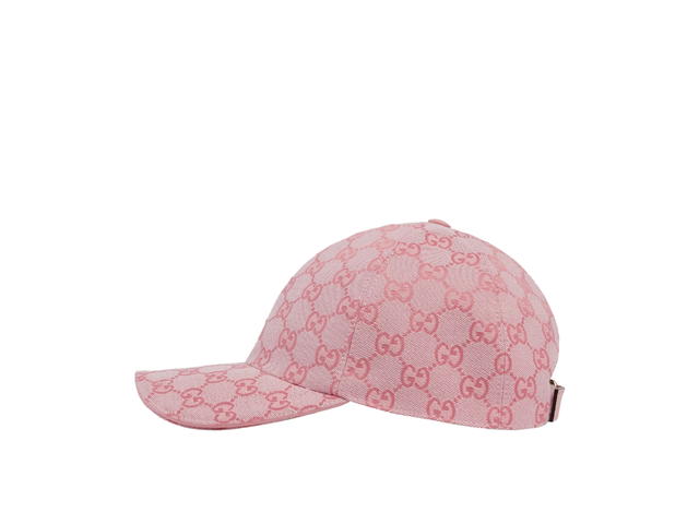 Gucci Gucci GG Canvas Baseball Hat Pink - view 2