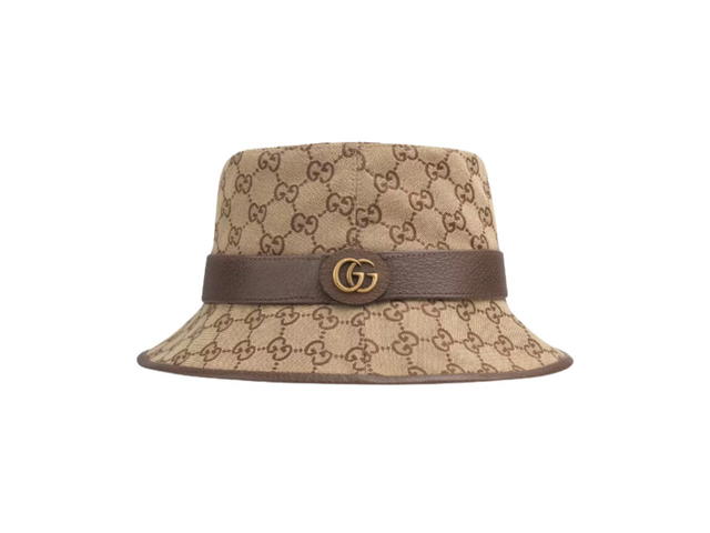 Gucci Gucci GG Canvas Bucket Hat Beige Brown - view 1