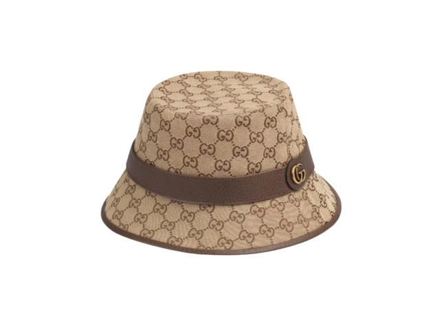 Gucci Gucci GG Canvas Bucket Hat Beige Brown - view 2
