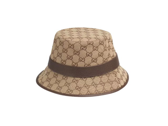 Gucci Gucci GG Canvas Bucket Hat Beige Brown - view 3