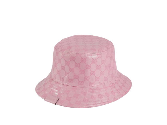 Gucci Gucci GG Crystal Bucket Hat Pink Canvas - view 2
