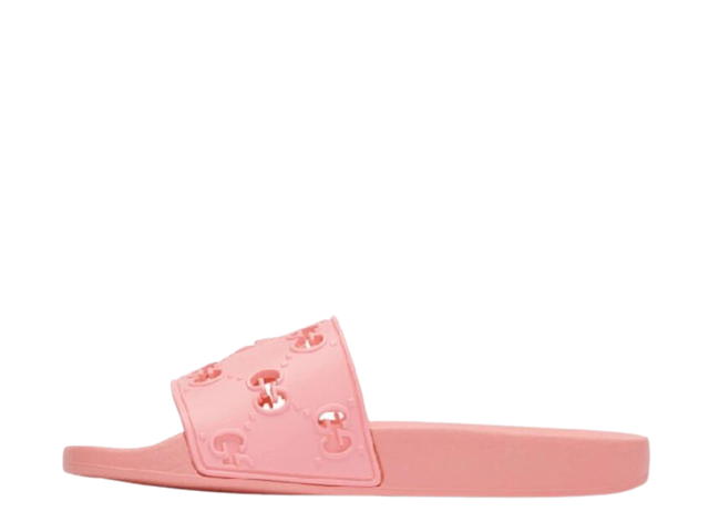 Gucci Gucci GG Logo Slide Sandal Pink - view 2