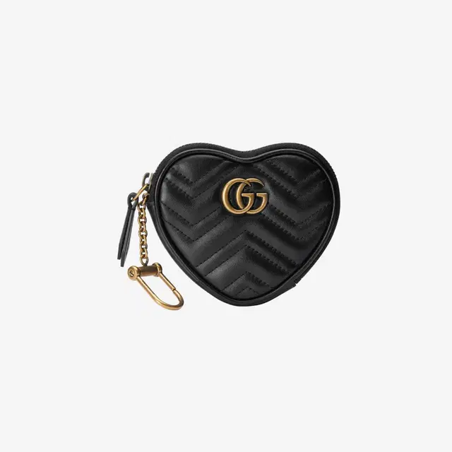 Gucci Gucci GG Marmont Heart-shaped Coin Purse - view 1