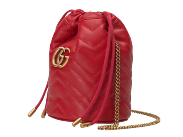 Gucci Gucci GG Marmont Mini Bucket Bag - view 2