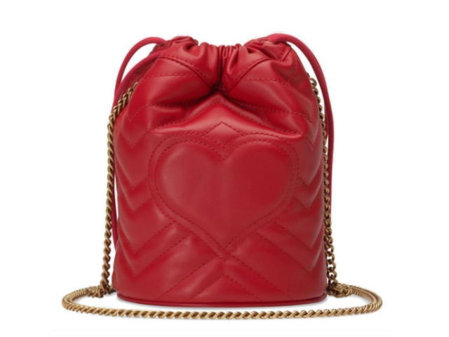 Gucci Gucci GG Marmont Mini Bucket Bag - view 3