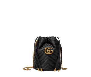 Buy Gucci GG Marmont Mini Bucket Bag at Sasom – Authentic and Ready to Ship