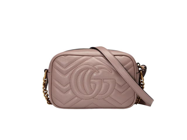 Gucci Gucci GG Marmont Mini Shoulder Bag - view 3