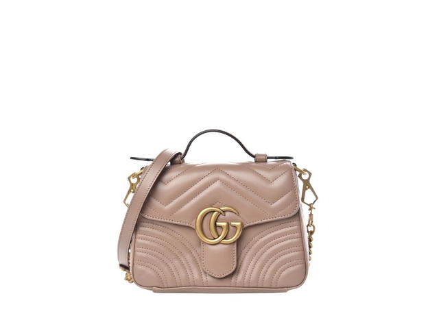 Gucci Gucci GG Marmont Mini Top Handle Bag - view 1