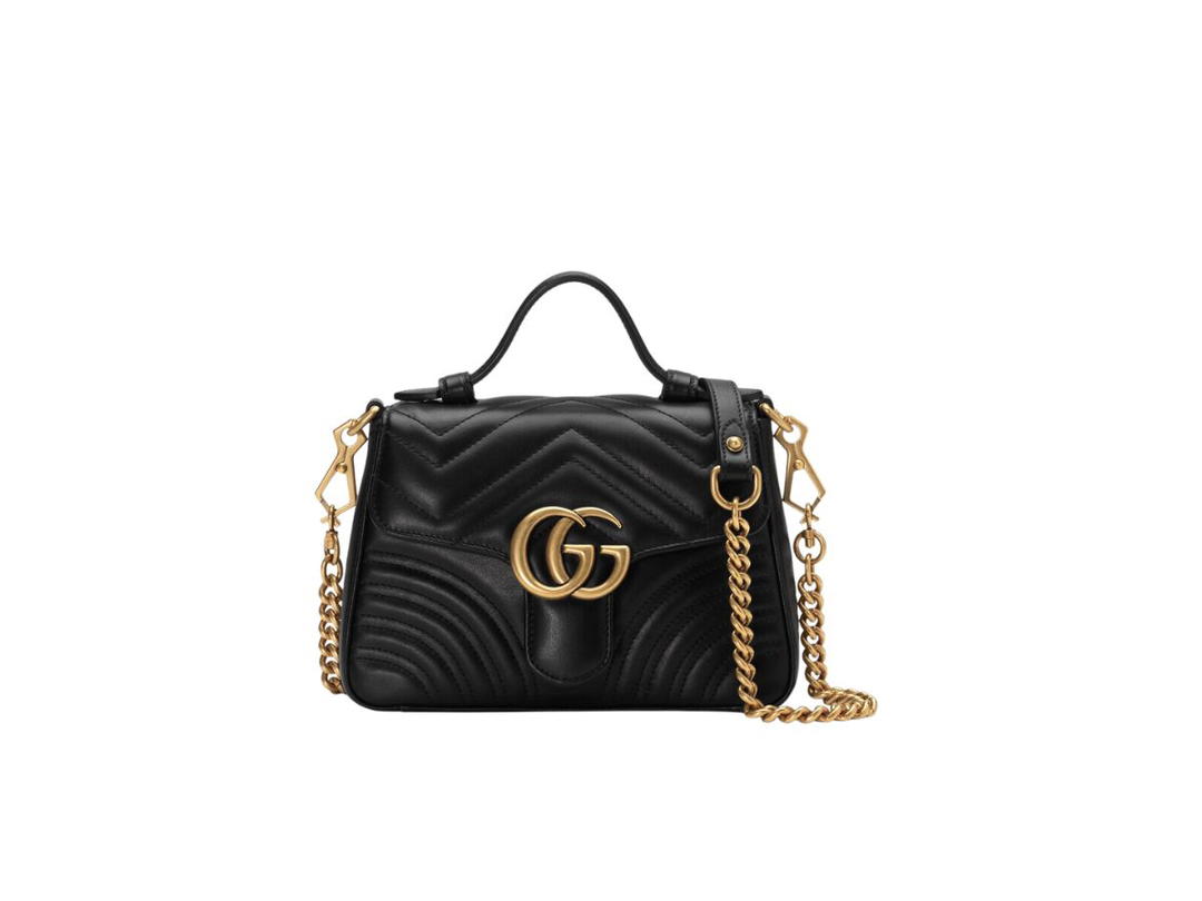 Gucci Gucci GG Marmont Mini Top Handle Bag