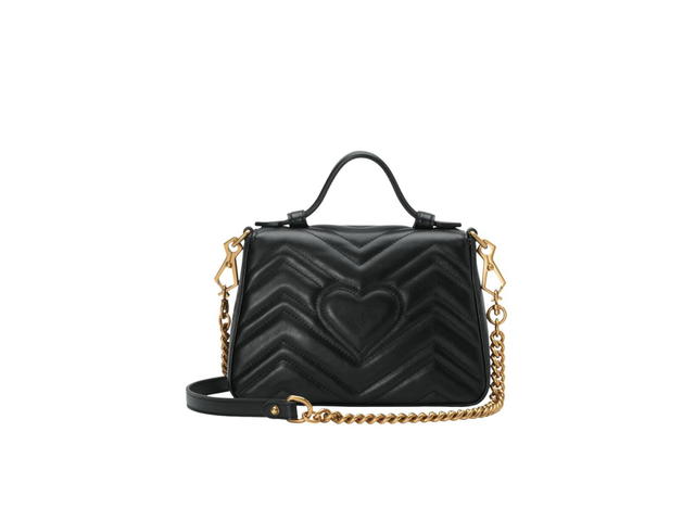Gucci Gucci GG Marmont Mini Top Handle Bag - view 2