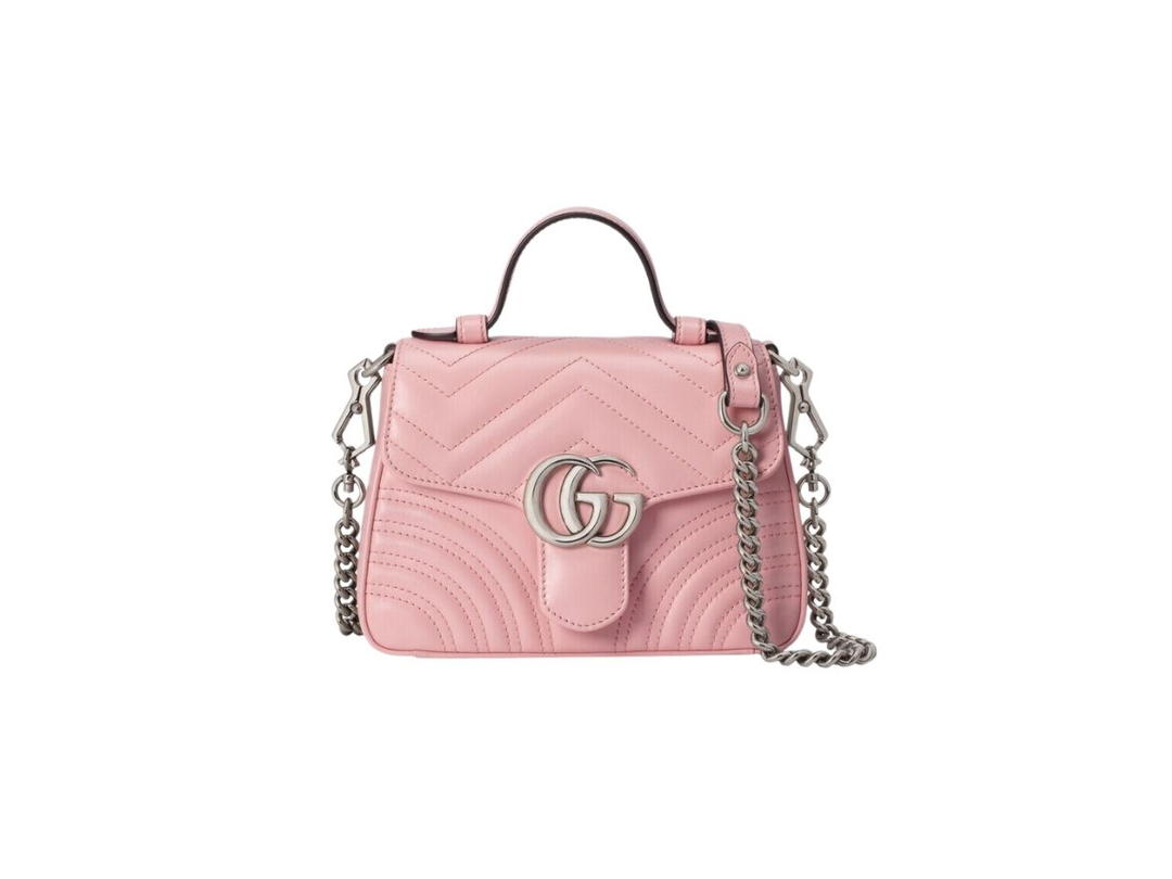 Gucci Gucci GG Marmont Mini Top Handle Bag