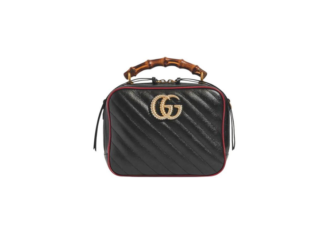 Gucci Gucci GG Marmont Shoulder Bag Bamboo