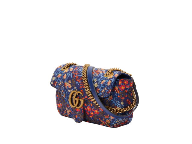 Gucci Gucci GG Marmont Small Shoulder Bag Flora Flower Print - view 3