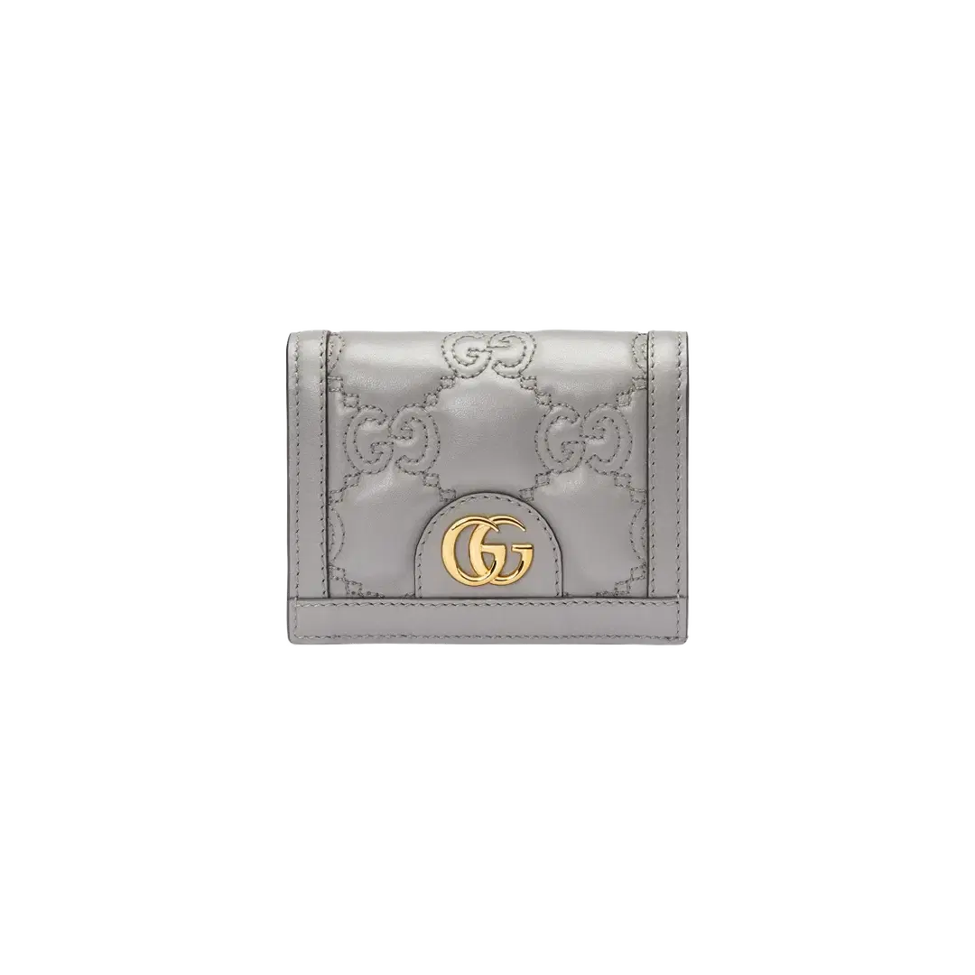 Gucci Gucci GG Matelassé Card Case Wallet