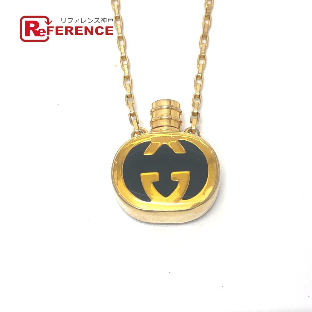 Gucci GUCCI GG Perfume Bottle Chain Necklace Accessories Necklace Gold Plated Gold
