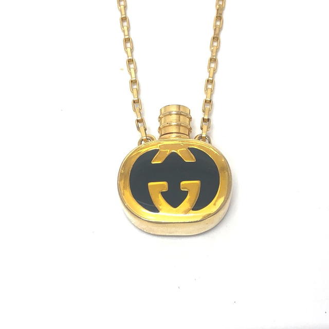 Gucci GUCCI GG Perfume Bottle Chain Necklace Accessories Necklace Gold Plated Gold - view 2