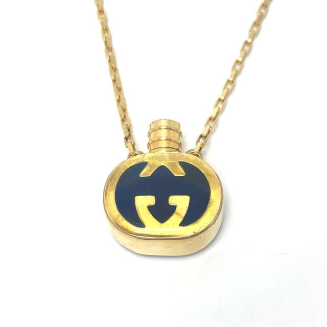 Gucci GUCCI GG Perfume Bottle Chain Necklace Accessories Necklace Gold Plated Gold - view 3