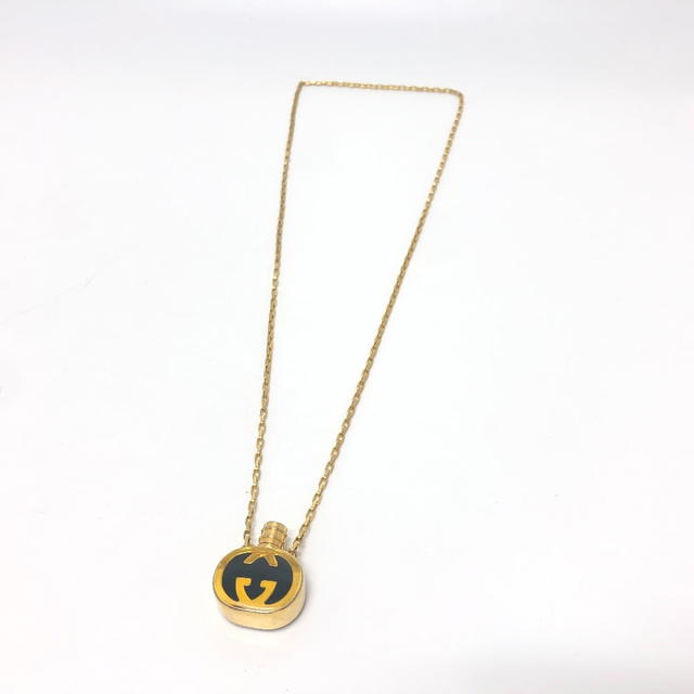Gucci GUCCI GG Perfume Bottle Chain Necklace Accessories Necklace Gold Plated Gold - view 4