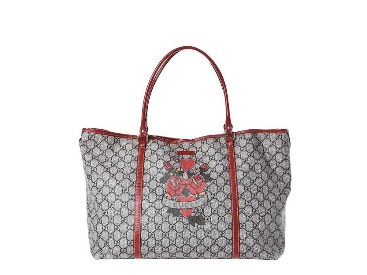 Gucci Gucci Original GG Tote Bag Heart Print