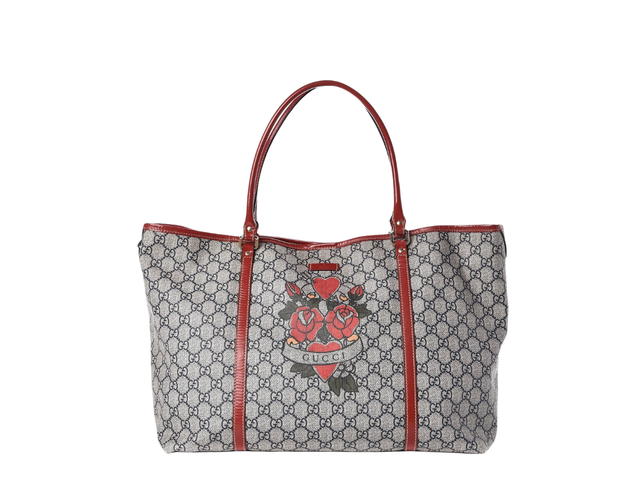 Gucci Gucci Original GG Tote Bag Heart Print - view 1