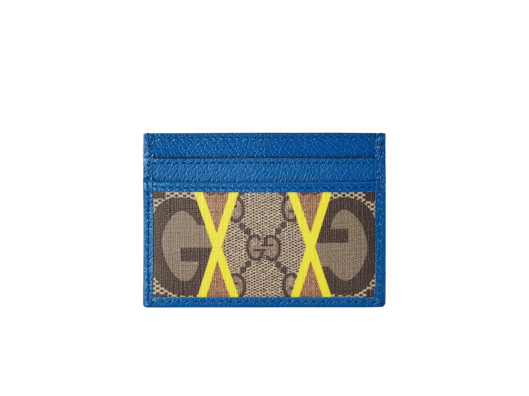 Gucci Gucci Card Holder GG Rhombus Print