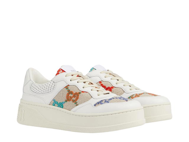 Gucci Gucci GG Sneaker Multicolor Embroidered (W) - view 3