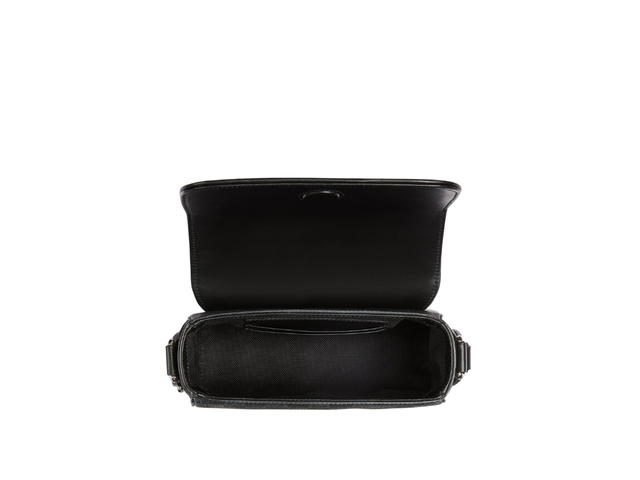 Gucci Gucci GG Super Mini Bag In Black GG Supreme Canvas With Palladium-Toned Hardware - view 6