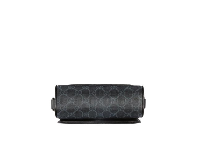 Gucci Gucci GG Super Mini Bag In Black GG Supreme Canvas With Palladium-Toned Hardware - view 7