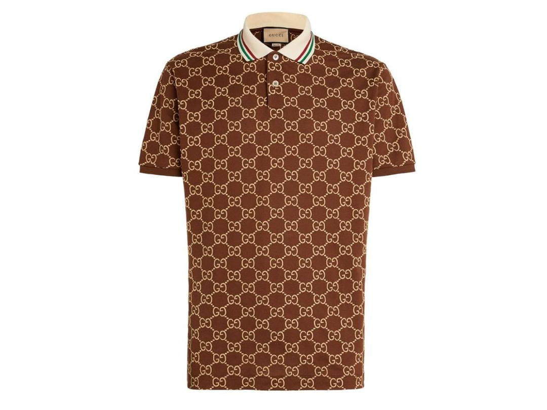 Gucci Gucci GG Supreme Short Sleeve Polo Shirt