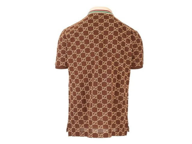 Gucci Gucci GG Supreme Short Sleeve Polo Shirt - view 2