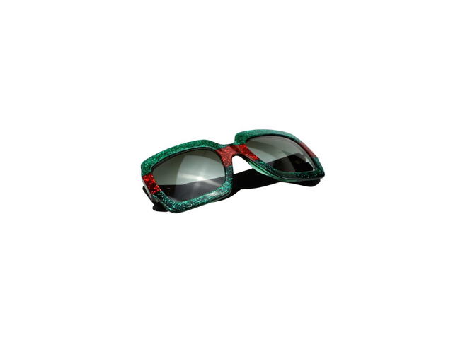 Gucci Gucci GG0102S Sunglasses In Green Metal Plastic Frame With Grey-Black Lens - view 6