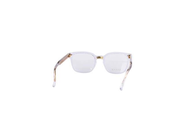 Gucci Gucci GG0184O Glasses In Plain Clear Acetate Frame With Demo Lens - view 4