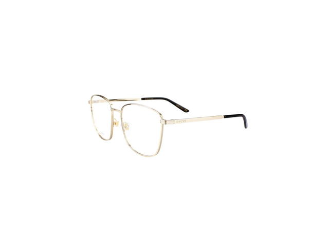 Gucci Gucci GG0804O Glasses In Gold Metal Frame With Demo Lens - view 5