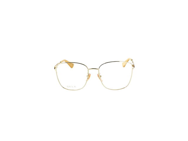 Gucci Gucci GG0819OA Glasses In Gold Metal Frame With Demo Lens - view 2