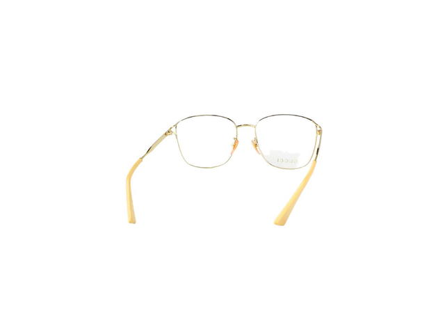 Gucci Gucci GG0819OA Glasses In Gold Metal Frame With Demo Lens - view 4