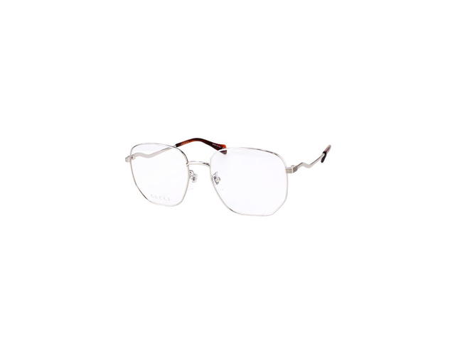 Gucci Gucci GG0973O Glasses In Silver Metal Frame With Demo Lens - view 1