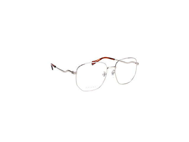 Gucci Gucci GG0973O Glasses In Silver Metal Frame With Demo Lens - view 3