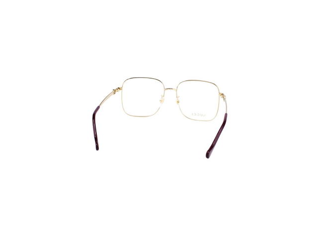 Gucci Gucci GG1092OA Glasses In Gold Metal Plastic Frame With Demo Lens - view 4