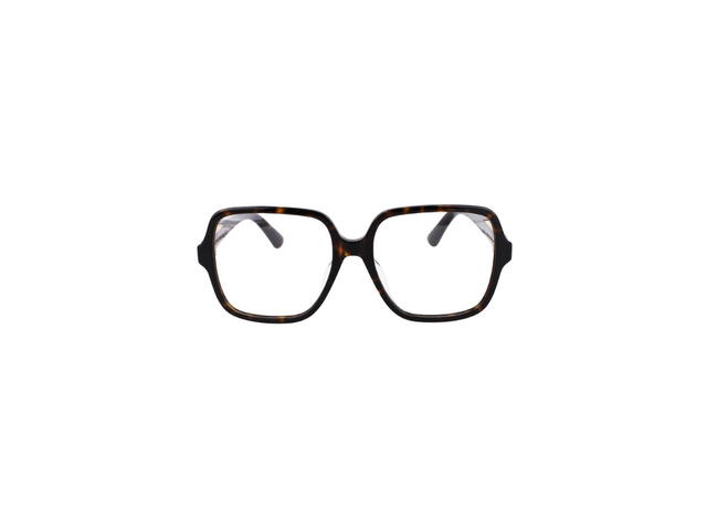 Gucci Gucci GG1193OA Glasses In Havana Stainless Steel Plastic Frame With Demo Lens - view 2